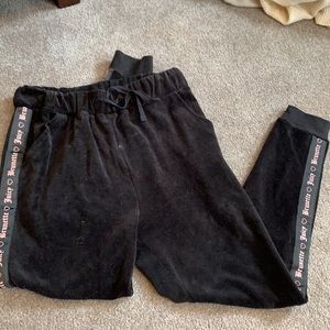 Juicy Couture Brunette the Label Velour Joggers